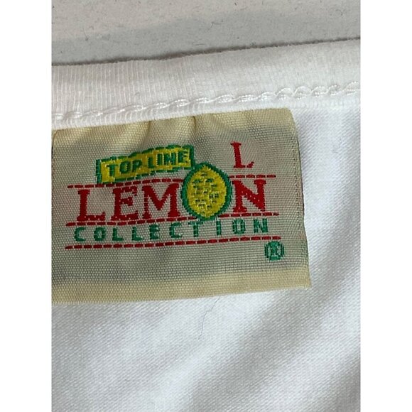 Top Line Lemon Capri Beaded White Tank Top Women’s Size Large NWOT - Picture 5 of 7